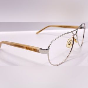 Ralph Lauren RA4004 Silver Pilot Sunglasses Frames Only